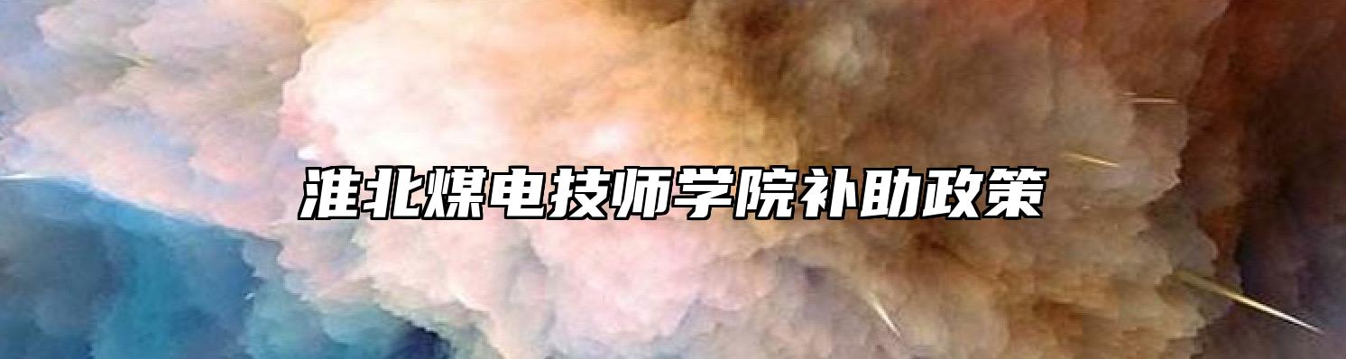 淮北煤电技师学院补助政策