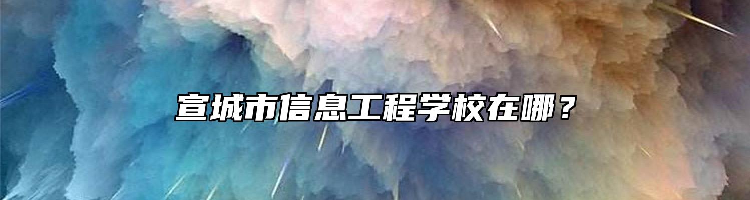 宣城市信息工程学校在哪？