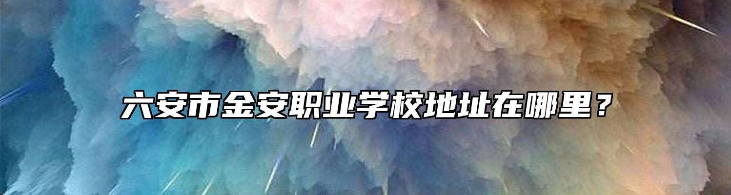 六安市金安职业学校地址在哪里？