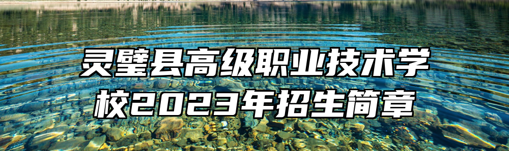 灵璧县高级职业技术学校2023年招生简章