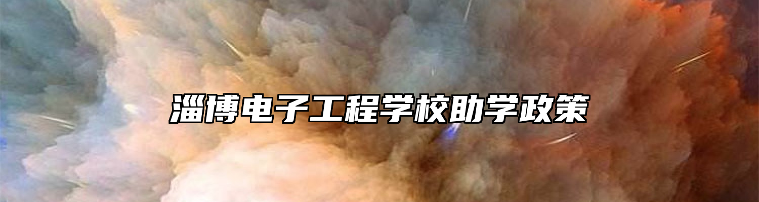 淄博电子工程学校助学政策