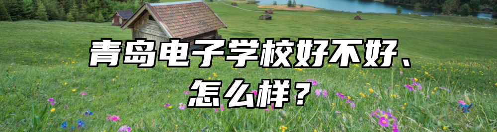 青岛电子学校好不好、怎么样？