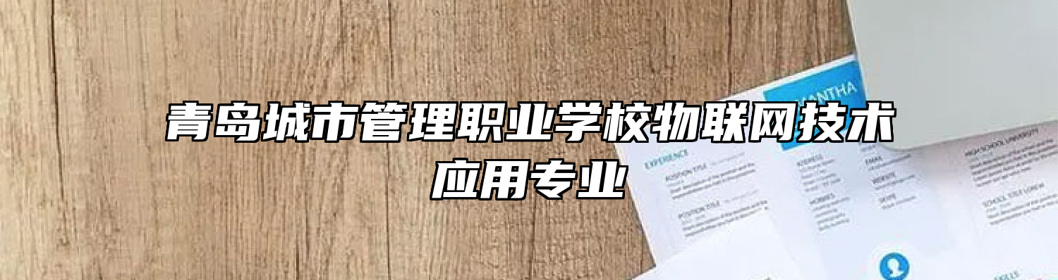 青岛城市管理职业学校物联网技术应用专业