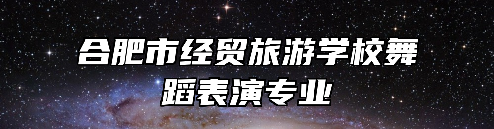 合肥市经贸旅游学校舞蹈表演专业