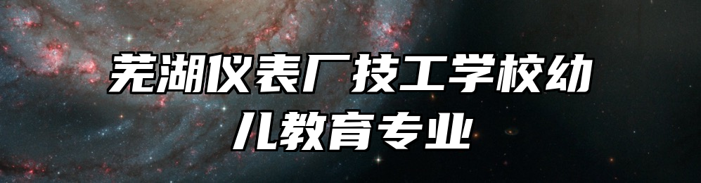 芜湖仪表厂技工学校幼儿教育专业