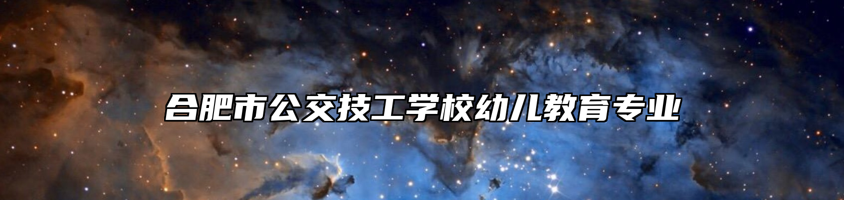 合肥市公交技工学校幼儿教育专业