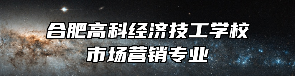 合肥高科经济技工学校市场营销专业