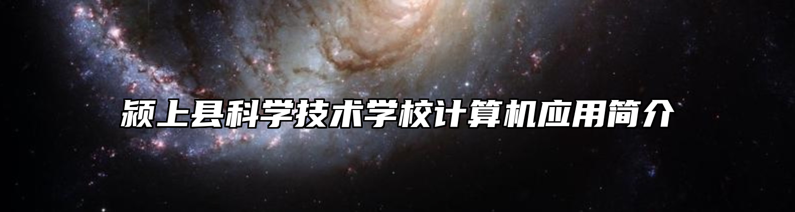 颍上县科学技术学校计算机应用简介