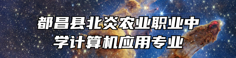都昌县北炎农业职业中学计算机应用专业