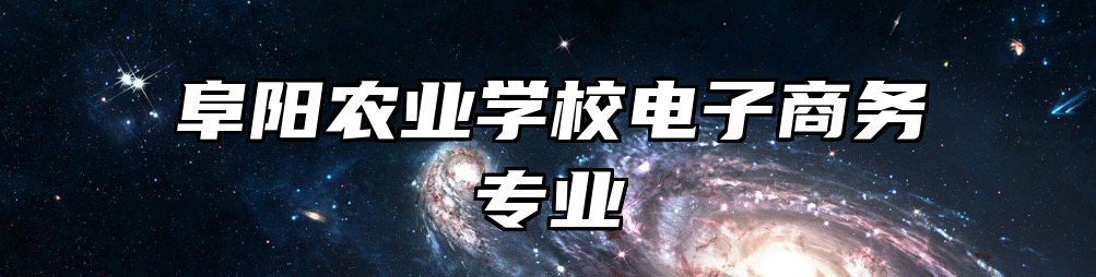 阜阳农业学校电子商务专业