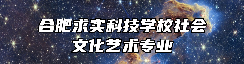 合肥求实科技学校社会文化艺术专业