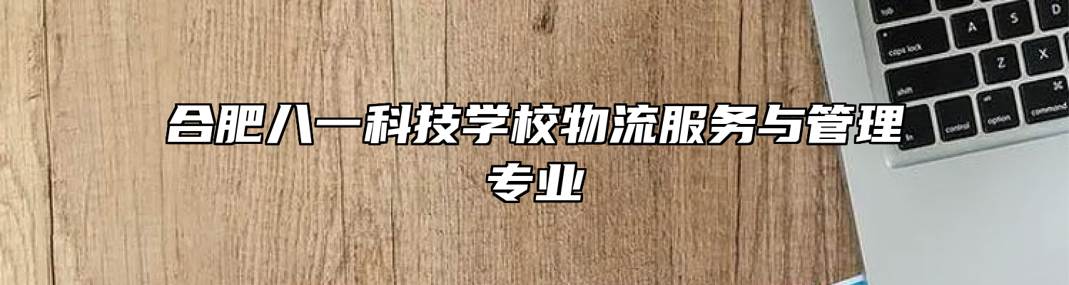 合肥八一科技学校物流服务与管理专业