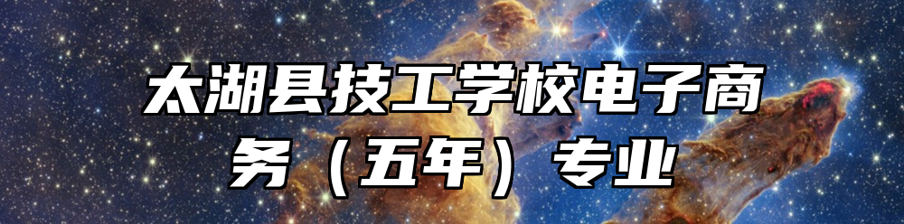 太湖县技工学校电子商务（五年）专业