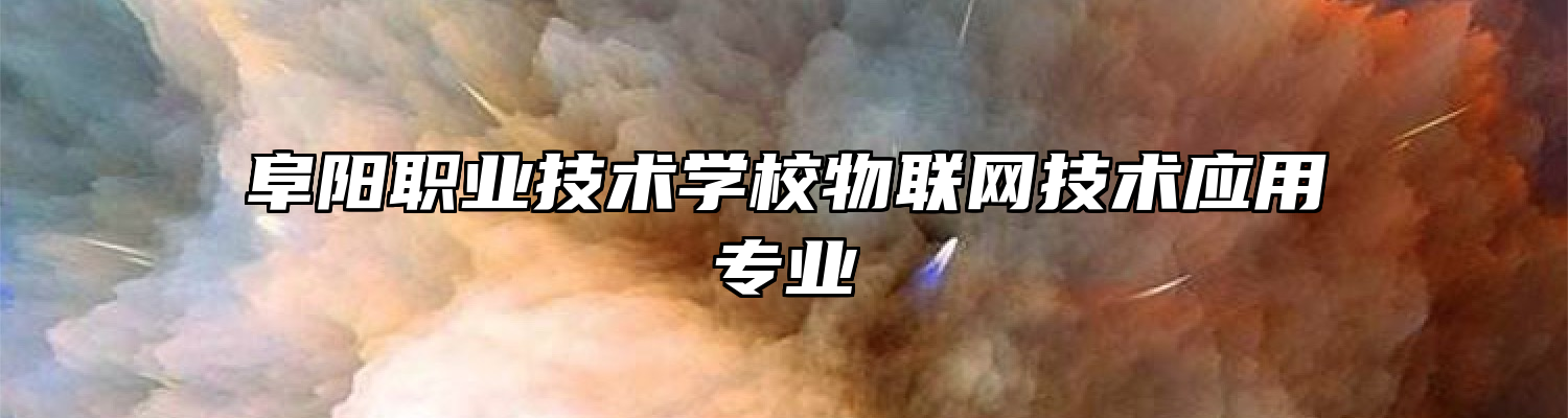 阜阳职业技术学校物联网技术应用专业