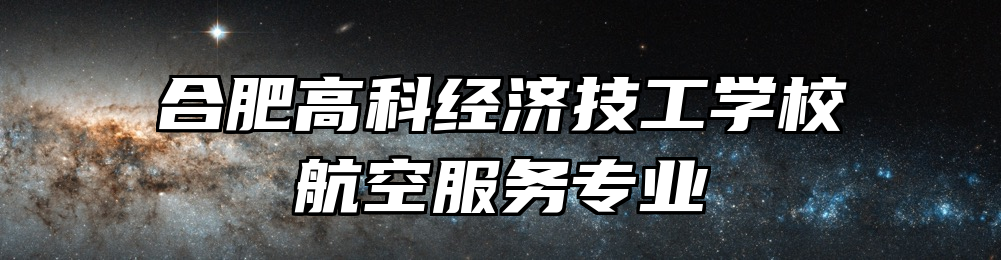 合肥高科经济技工学校航空服务专业