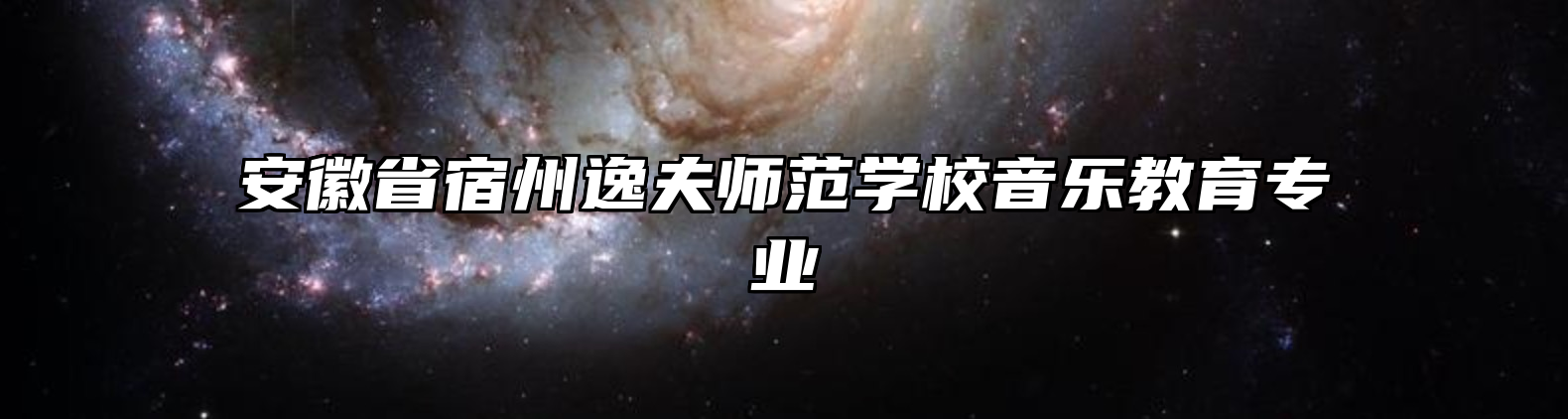 安徽省宿州逸夫师范学校音乐教育专业