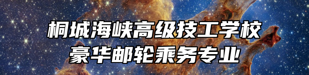 桐城海峡高级技工学校豪华邮轮乘务专业