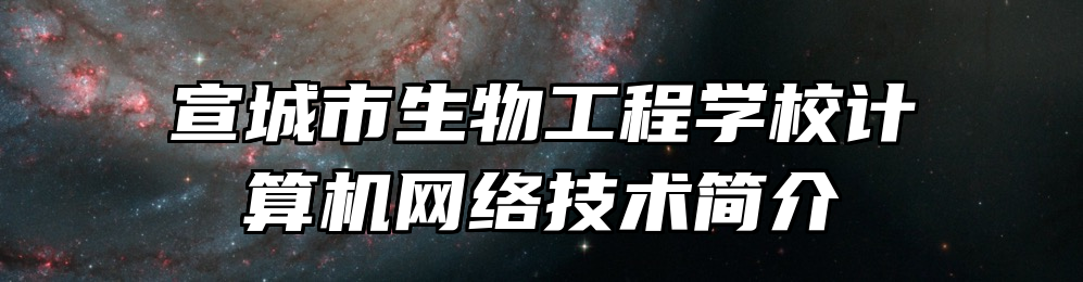 宣城市生物工程学校计算机网络技术简介