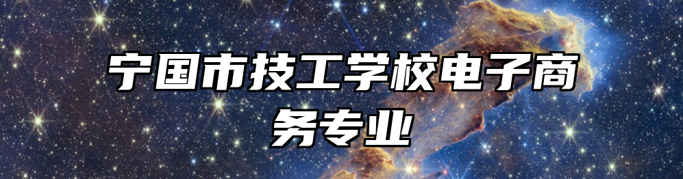 宁国市技工学校电子商务专业