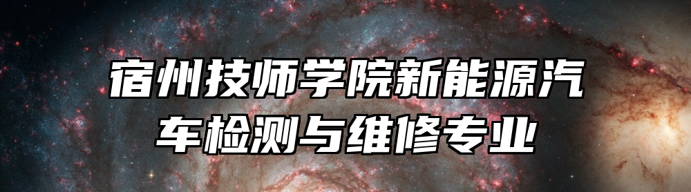 宿州技师学院新能源汽车检测与维修专业