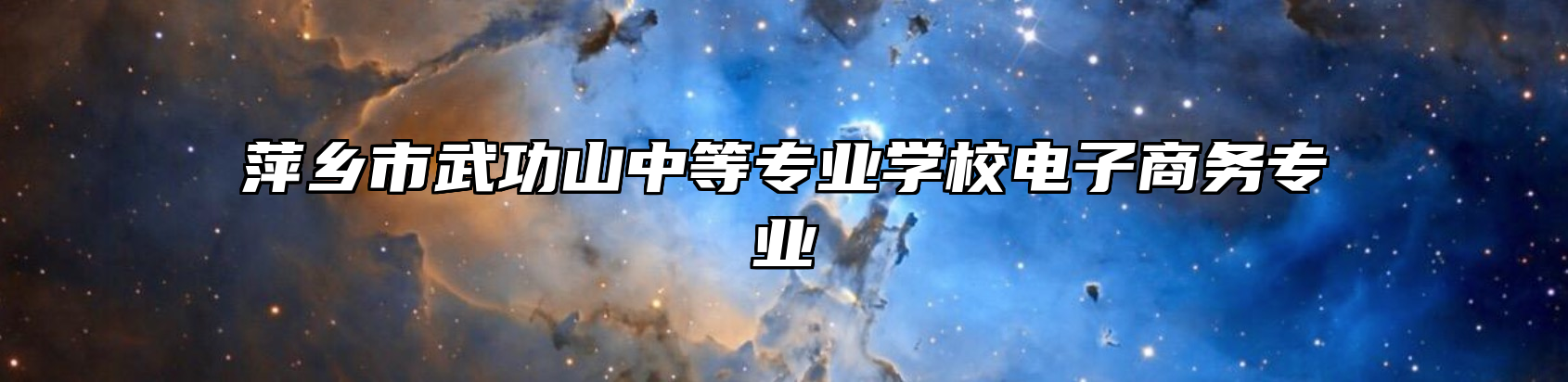 萍乡市武功山中等专业学校电子商务专业