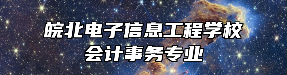 皖北电子信息工程学校会计事务专业