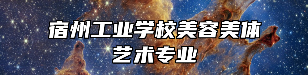 宿州工业学校美容美体艺术专业