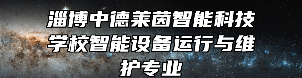 淄博中德莱茵智能科技学校智能设备运行与维护专业