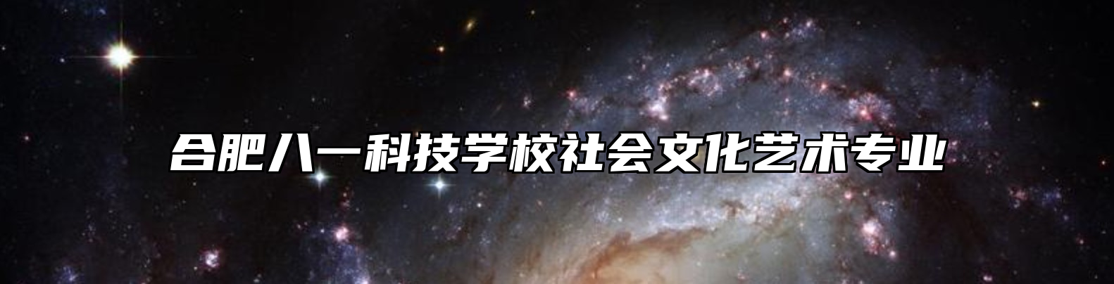 合肥八一科技学校社会文化艺术专业