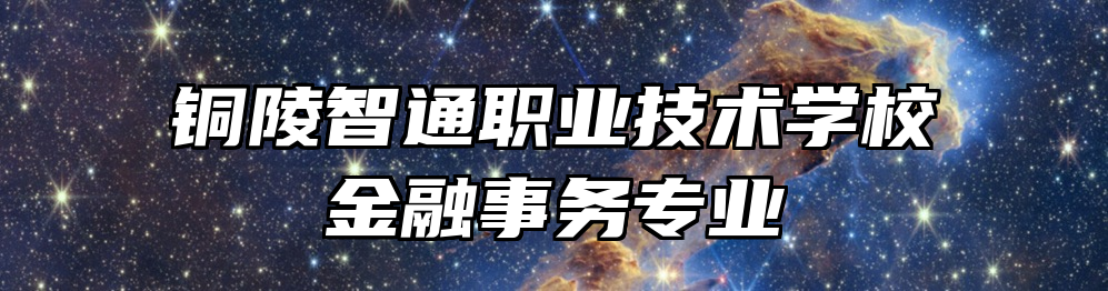 铜陵智通职业技术学校金融事务专业