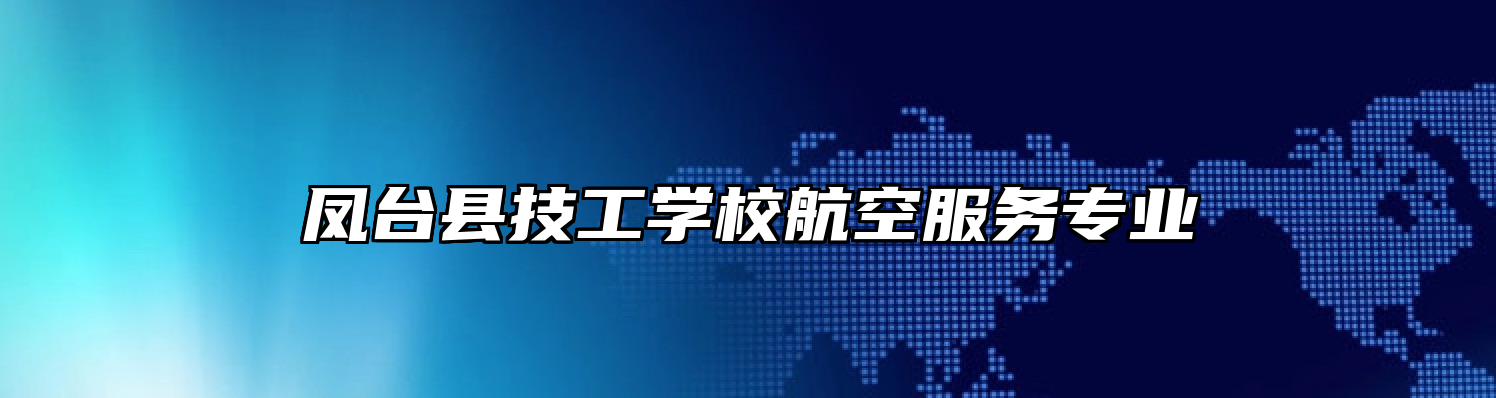 凤台县技工学校航空服务专业