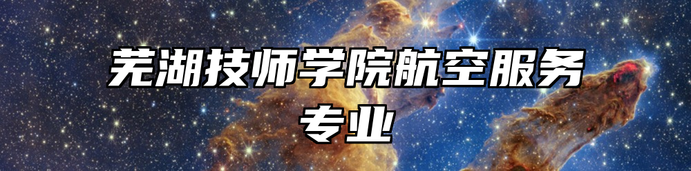芜湖技师学院航空服务专业