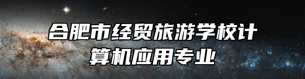 合肥市经贸旅游学校计算机应用专业