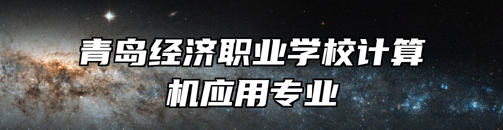 青岛经济职业学校计算机应用专业