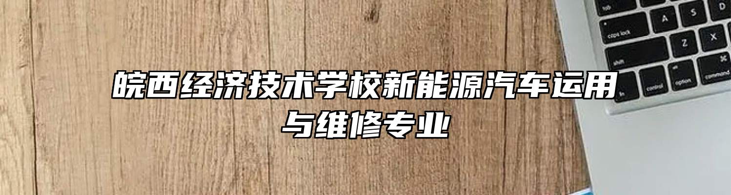 皖西经济技术学校新能源汽车运用与维修专业