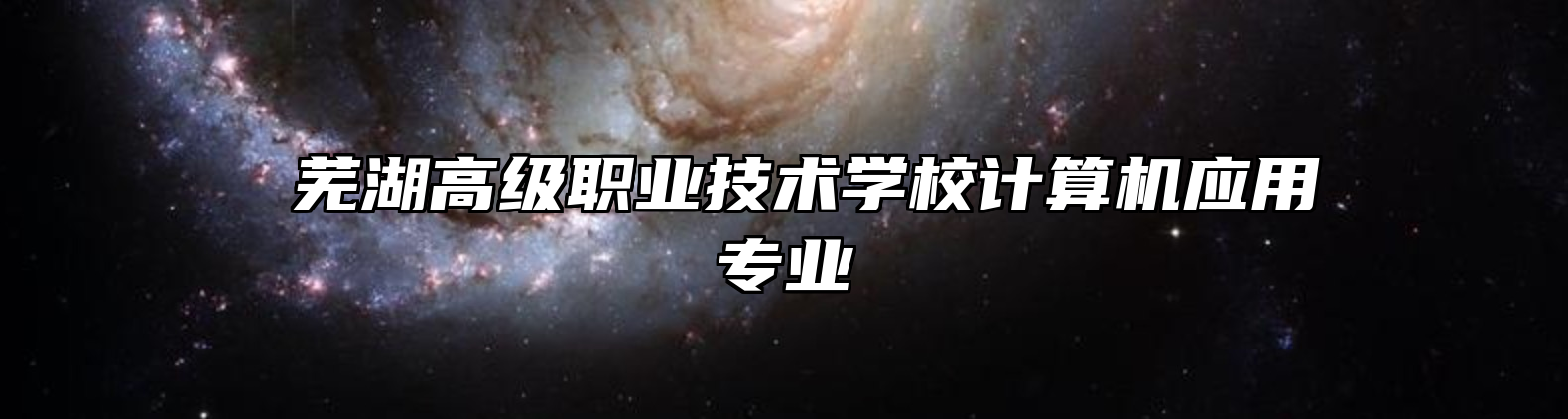  芜湖高级职业技术学校计算机应用专业