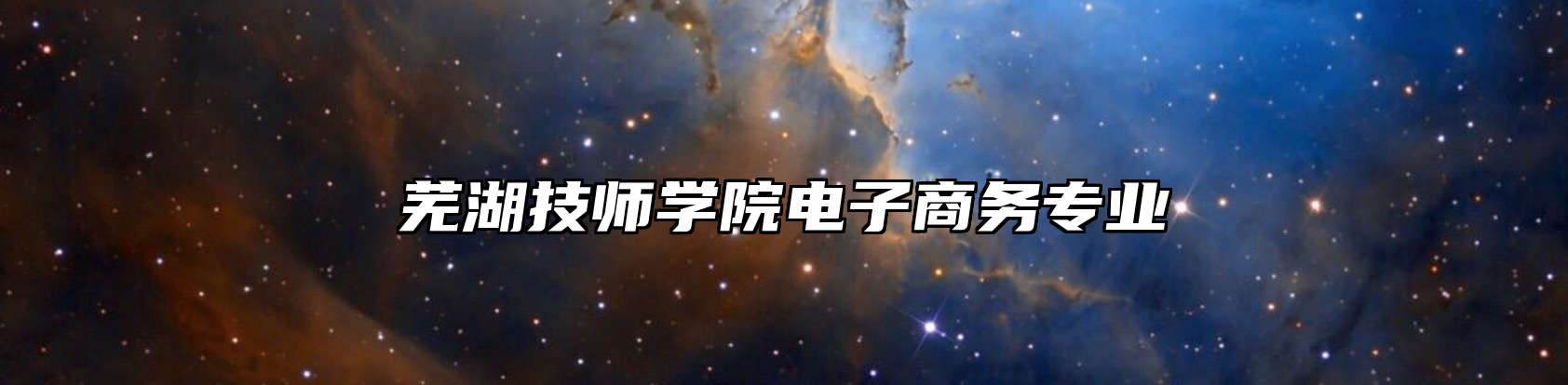芜湖技师学院电子商务专业