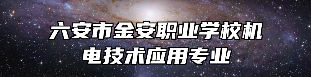 六安市金安职业学校机电技术应用专业