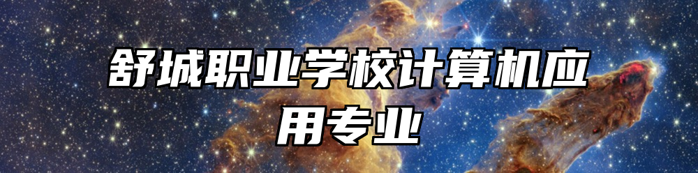 舒城职业学校计算机应用专业