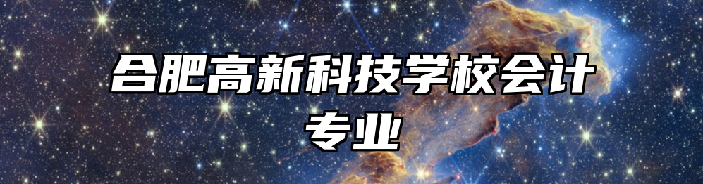 合肥高新科技学校会计专业