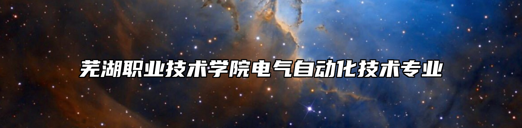 芜湖职业技术学院电气自动化技术专业