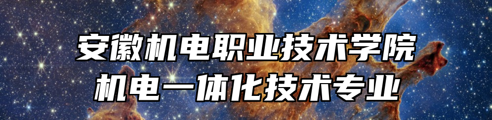 安徽机电职业技术学院机电一体化技术专业