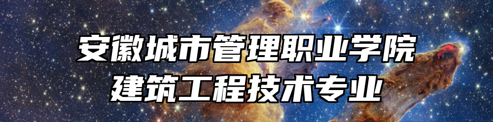 安徽城市管理职业学院建筑工程技术专业