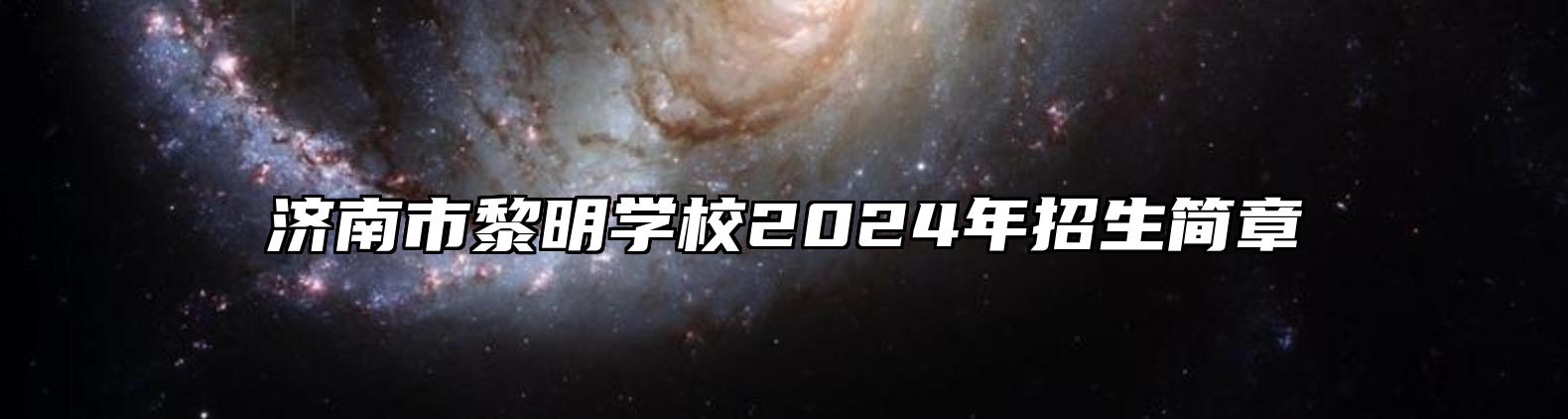 济南市黎明学校2024年招生简章