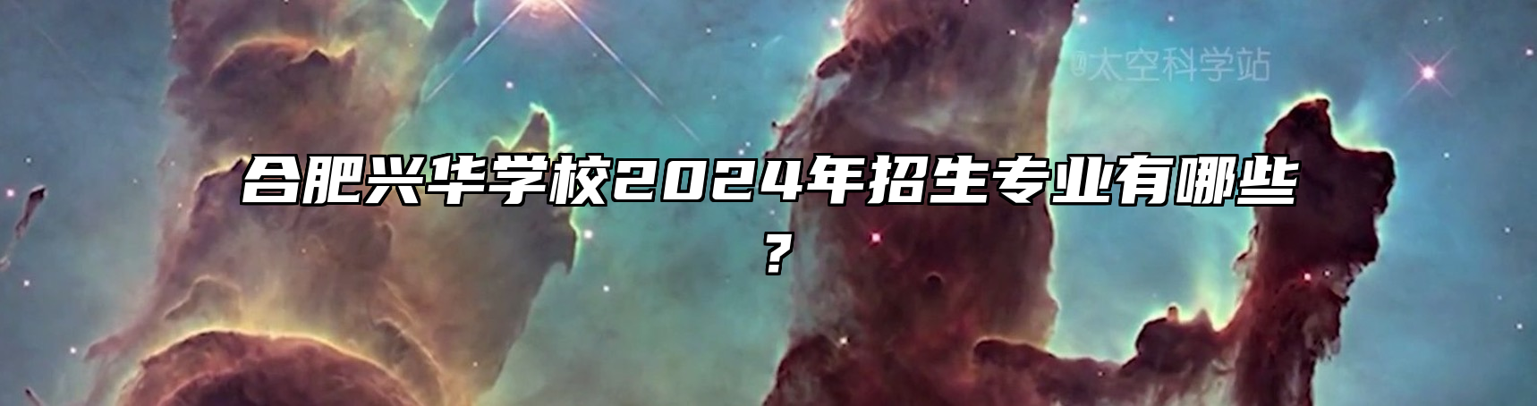 合肥兴华学校2024年招生专业有哪些？