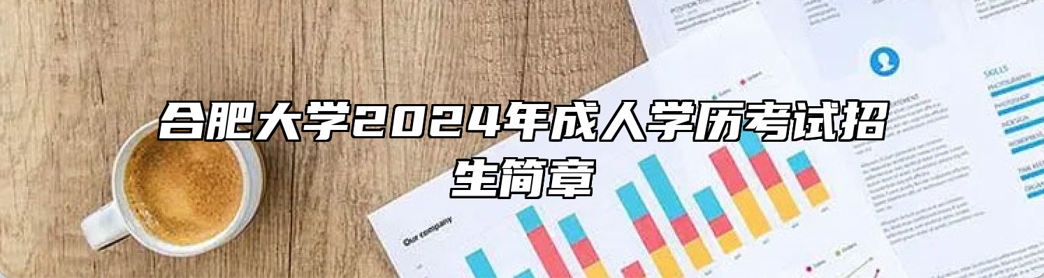 合肥大学2024年成人学历考试招生简章