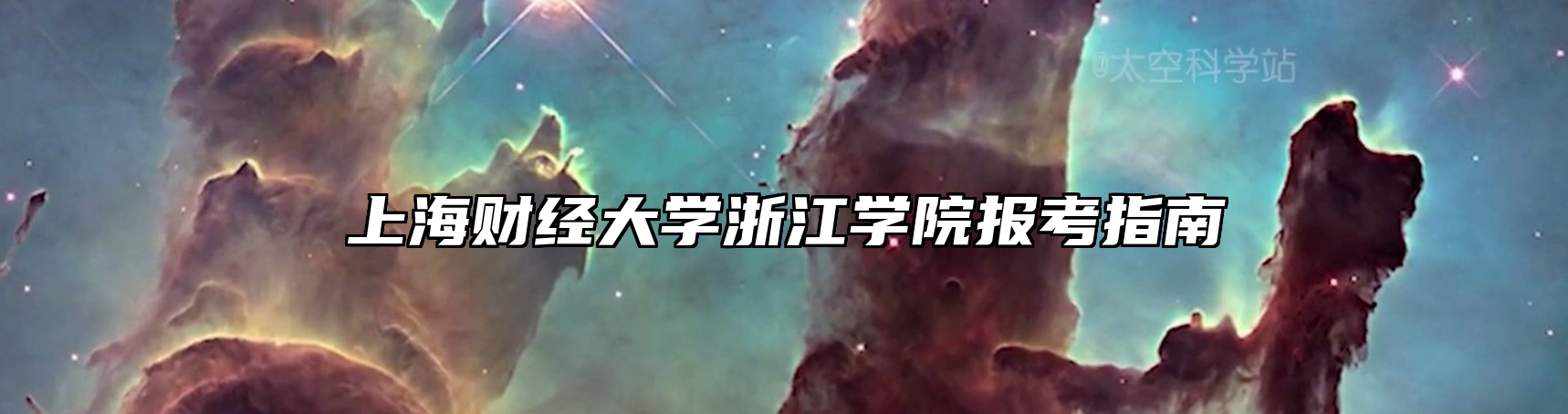 上海财经大学浙江学院报考指南