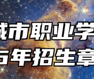 滁州城市职业学院2026年招生章程