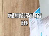青岛西海岸新区音乐学校国际标准舞专业