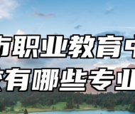 莱西市职业教育中心学校有哪些专业？